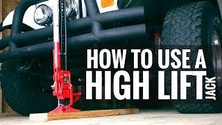 How To Use a High Lift Jack