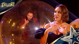 MAGIC at a distance inside a GIANT BALL | Semifinals 01 | Spain's Got Talent 2024