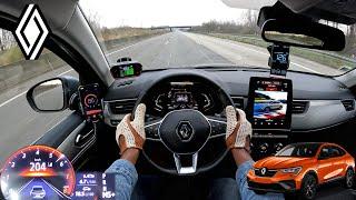 2022 Renault Arkana TCe 140 - TOP SPEED AUTOBAHN DRIVE POV