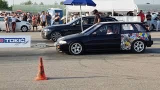 Honda civic turbo osrs 20 index class 13 sec round 2