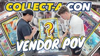 SELLING MASSIVE POKEMON CARDS | Vendor POV at Houston Collect a Con