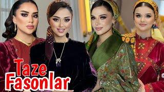 Tazeje turkmen moda koynek fasonlar 20024 | Gelin gyzlara owadanja dowrebap fasonlar