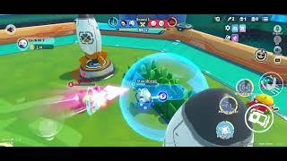 Eggy Party Hype Arena - Bulu - Using Gravity Bomb to Dodge