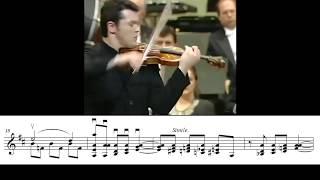 Transcripcion Cadenza Heifetz-Brahms violin concierto