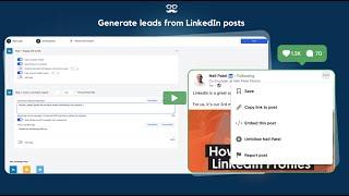 How to generate leads automatically using Meet Alfred & LinkedIn posts