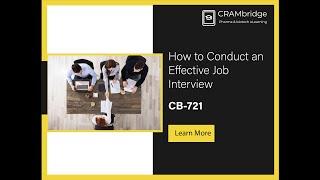 How to Conduct an Effective Job Interview