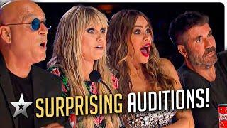 SURPRISING Auditions That The Judges Never Saw Coming on America's Got Talent!