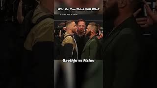 UFC 286 Gaethje vs Fiziev First Official Faceoff #ufc286 #mma #ufcshorts