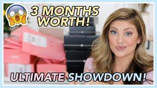 3 MONTHS OF IPSY VS BOXYCHARM SHOWDOWN! | THIS IS INSANE 