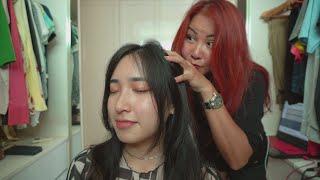 ASMRtist receives ASMR Scalp Massage from ASMRtist… ‍️