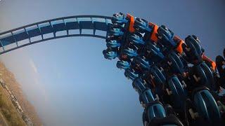 Scream! - Six Flags Magic Mountain - Back Row (4K HD POV) - March 2025