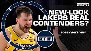 Bobby Marks COMMENDS the new-look Lakers ️ 'LUKA & LEBRON REALLY WORK TOGETHER!' | Get Up