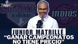 ¡JUNIOR MATRILLÉ EN EXCLUSIVA!  República Dominicana SERÁ CAMPEÓN del Clásico Mundial