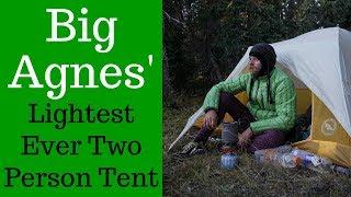 Big Agnes' Lightest Ever Two Person Tent  (The Tiger Wall UL 2)