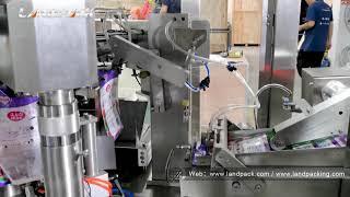 Landpack Automatic Laundry Pods Weighing and Packing Machine