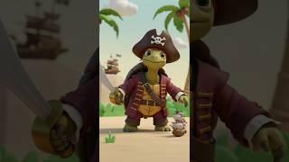 Pirates Safari Animal Sounds Song | Nursery Rhyme for Kids - Learn Animal Names and Sounds