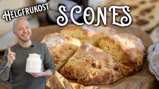 Scones - Bästa helgfrukosten!