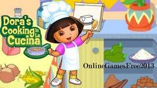 Dora The Explorer Game Dora Online Games Free Dora Cooking Games For Kids - Lets cook GALLETAS!