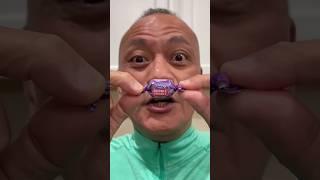 ASMR AMERICA'S ORIGINAL DUBBLE BUBBLE GUM GRAPE FLAVOR AND EATI # shorts     # 4369