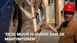 "Het is echt zeldzaam dat je een muur van 600 jaar oud vindt"