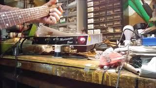 Fender Musicmaster Bass Amp w/ Volume/Tone & Coupling Cap mods Demo