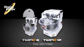 Twin Arm Mixer for Dough | Bakery Machines by Sinmag Europe