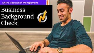 How to Pass a Business Background Check with Online Reputation Management