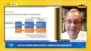 Datos sobre innovación y empleo en Paraguay