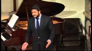 Anando Mukerjee sings Bizet's 'Flower Song' from Carmen