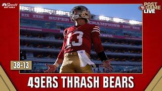 49ers bounce back with dominant win over Bears | NBC Sports Bay Area