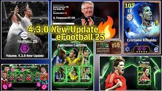 eFootball™2025 V.4.3.0 Update️, New Ambassador Packs, New Nominating Contract, Free Epic & Coins