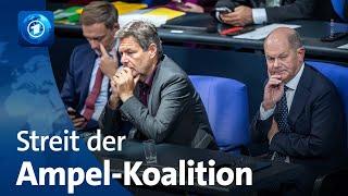 Zukunft der Ampel-Koalition ungewiss