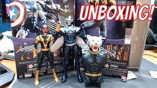 Marvel Legends Darkhawk and Nova (Sam Alexander) Figure Unboxing