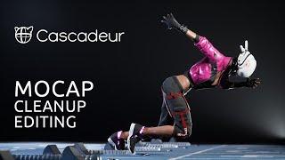 Cascadeur - AI Tool for Mocap Cleanup and Animation Editing