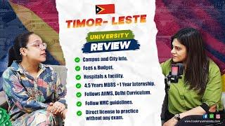 New Podcast | Information about Timor Leste by YUKTI Belwal