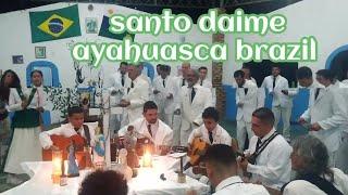 Santo Daime Ayahuasca ceremony Canoa Quebrada Brazil 