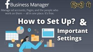 How to Set up New Facebook Business Manager Account [Hindi]