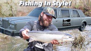 Winter Steelhead Fishing IN STYLE | 541 Fisherman LIMOUSINE