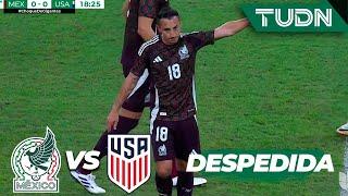 ¡SE VA UN HISTÓRICO! Andrés Guardado se retira de la selección | México vs USA | Amistoso | TUDN