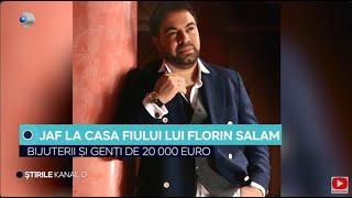 Stirile Kanal D - Jaf in casa fiului lui Florin Salam! Bijuterii si genti de 20.000 de euro