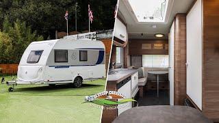 Knaus Sport 400 LK Silver 2021 Caravan Model - 360 Exterior & Interior Demonstration Video