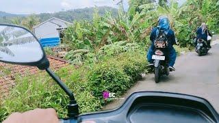 Asyik dan kereeen‼️Suasana jalan perkampungan Bagawat Selajambe ka garunggang