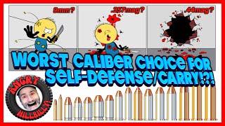 Worst Caliber Choice for Self-Defense & Carry!?!