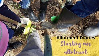 Smith Family Allotment Journey: Allotment Diaries : Starting our allotment