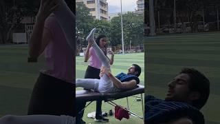 Ibrahim Ali Khan takes exercise from lady trainer #shorts