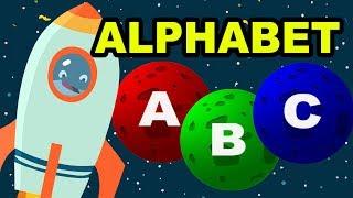 Impariamo a PRONUNCIARE L'ALFABETO INGLESE insieme all'ASTROBALENA | ABC per bambini