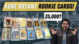 Finding a $5,000 Kobe Bryant Rookie Card Collection at Epic Card Show!