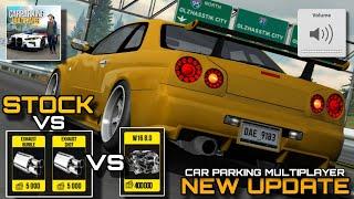 New Update | Stock Sound VS Turbo VS W16 Engine in Car Parking Multiplayer New Update