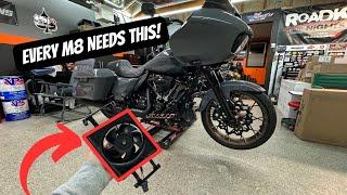 HARLEY DAVIDSON M8 OIL COOLER FAN INSTALL *MUST HAVE*