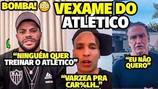 ATLÉTICO PASSA VERGONHA HUMlLHANTE AO TENTAR CONTRATAR TÉCNICO E DEIXA HULK E DEYVERSON IRRITADOS